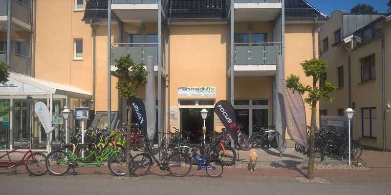 Fahrrad Mix in Baabe auf Rügen